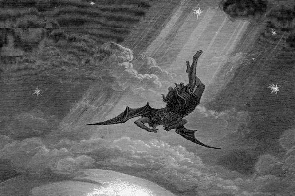 Gustave Dore «Paradise Lost» (фрагмент)