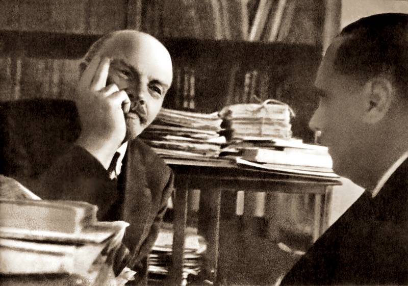 В.И.Ленин и Герберт Уэллс